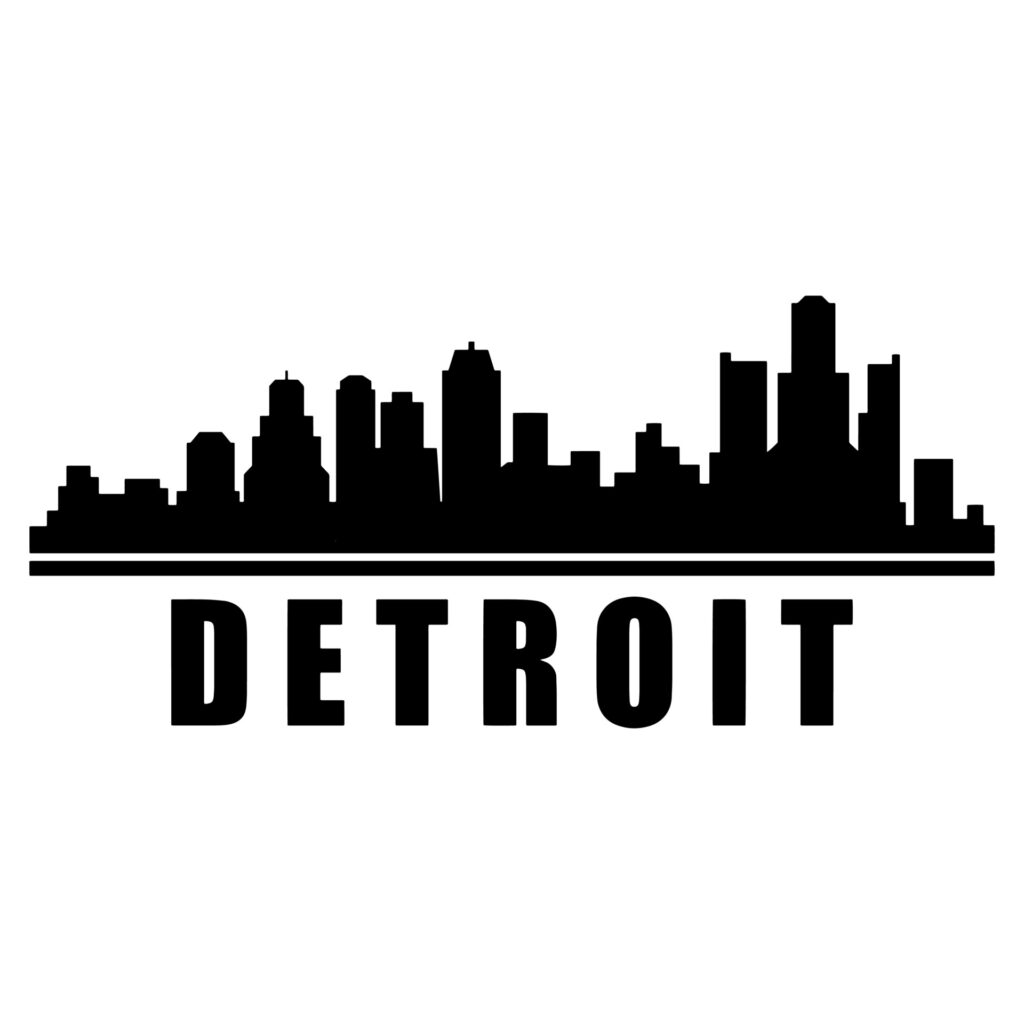 Detroit Vector Art
