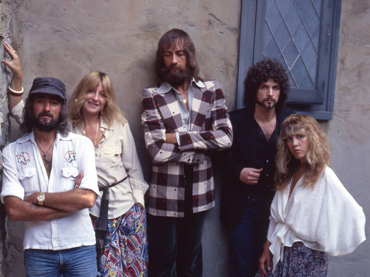 Fleetwood Mac posed potrait style